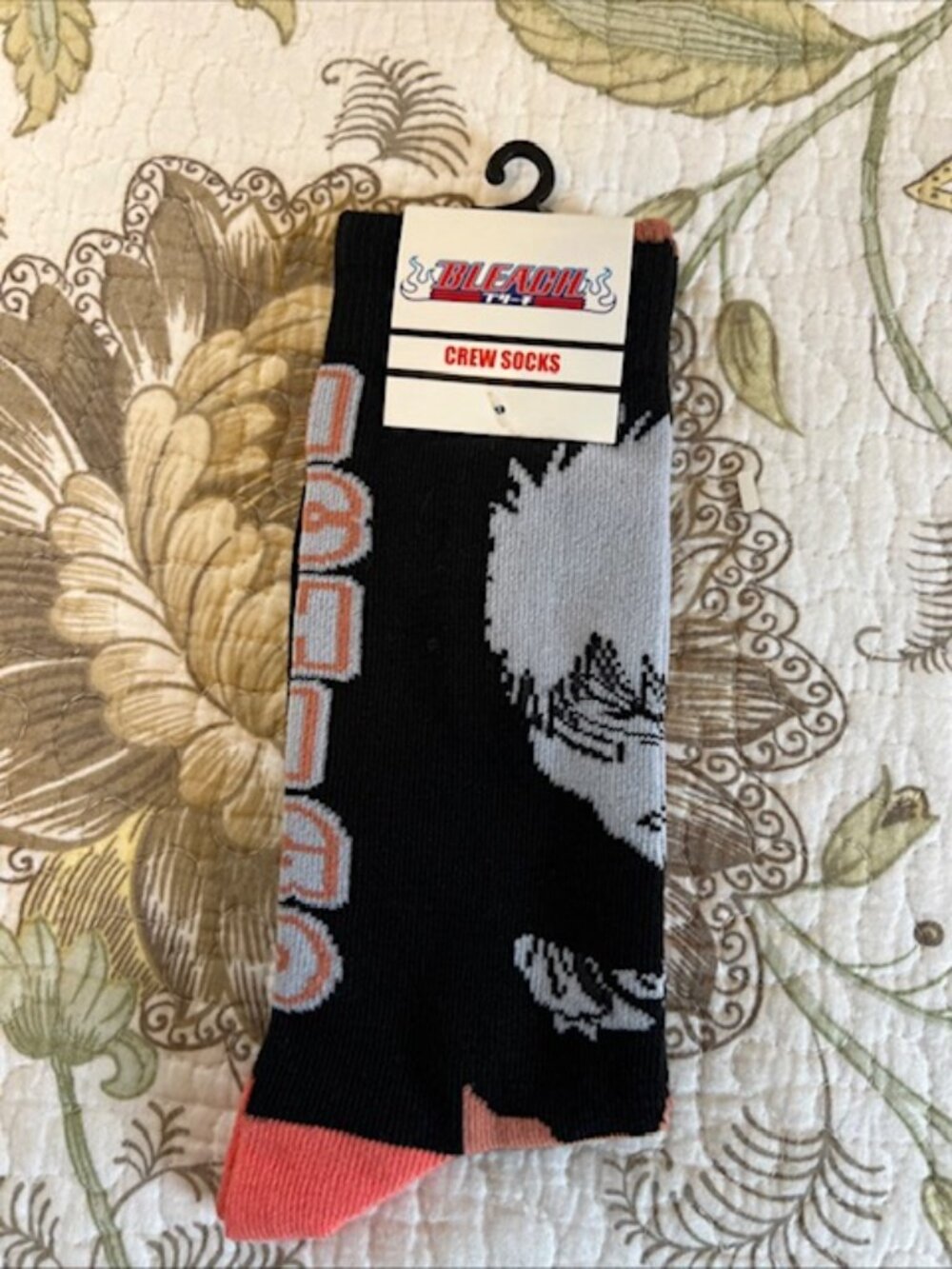 Bleach Ichigo Adult Crew Socks